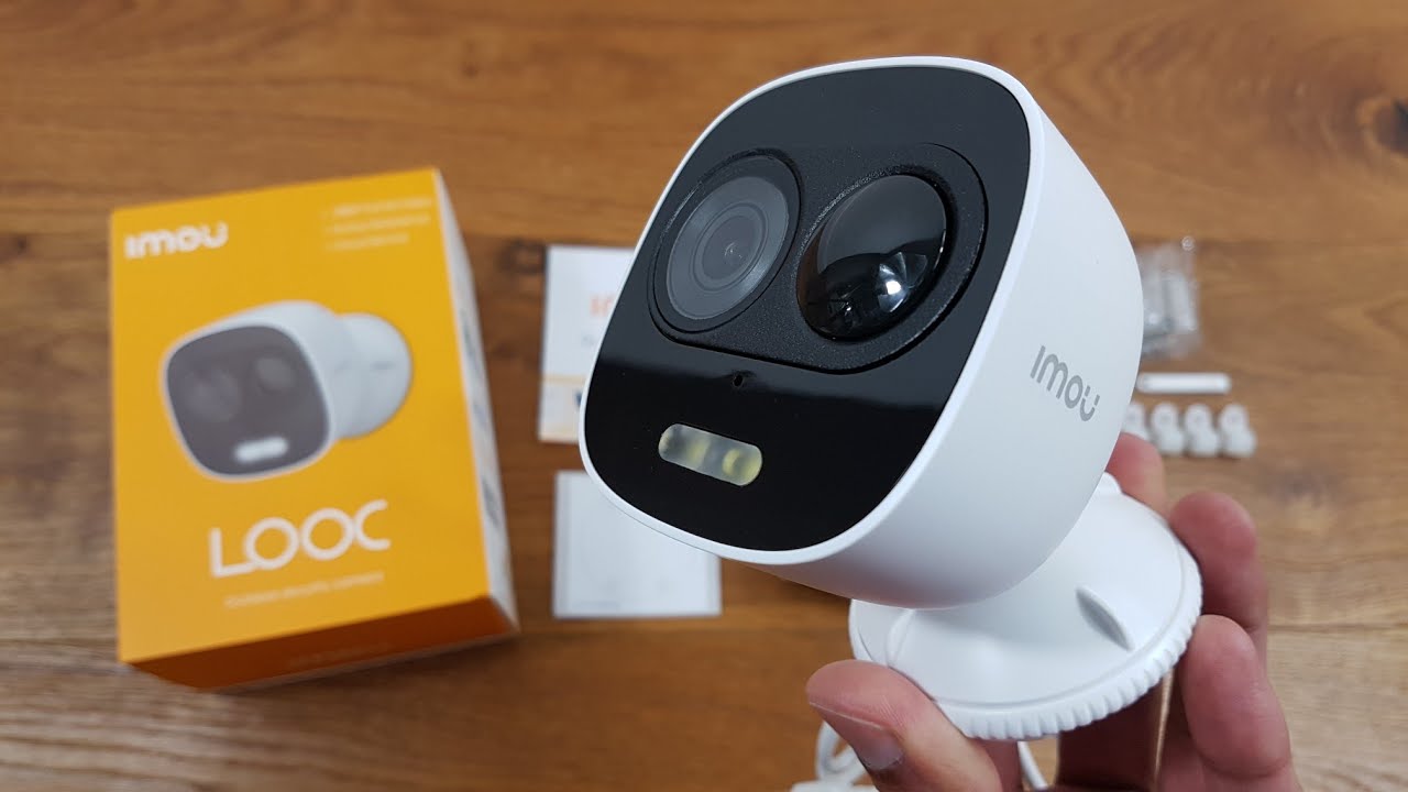IMOU LOOC Active Deterrence Surveillance Camera with Siren and LED Spotlight 1080P FHD Wi-Fi IP