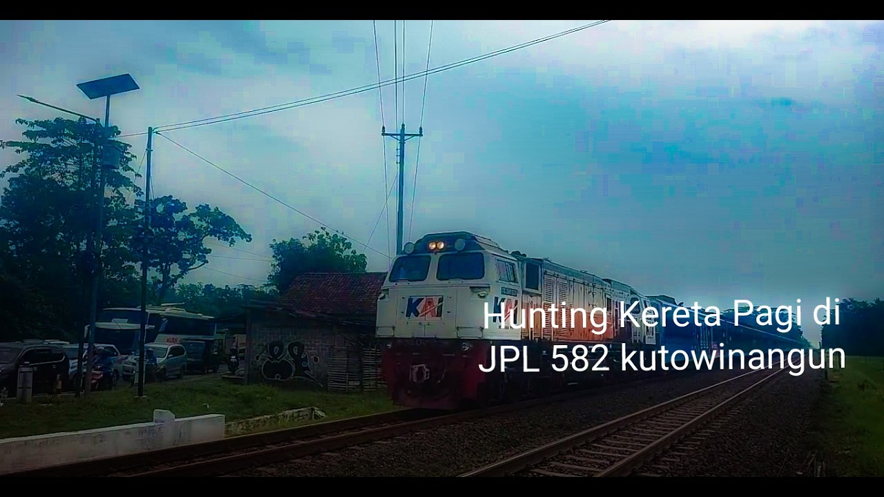 Hunting Kereta Api di JPL 582 Kutowinangun kondisi pos setelah tragedi gajayana kemarin