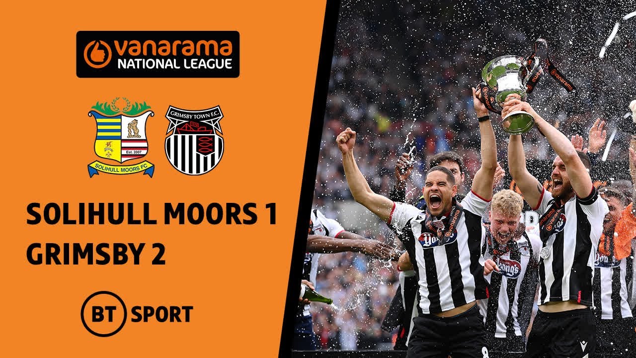 Solihull Moors v Grimsby (1-2) | The Mariners Are Football League! | National League Highlights