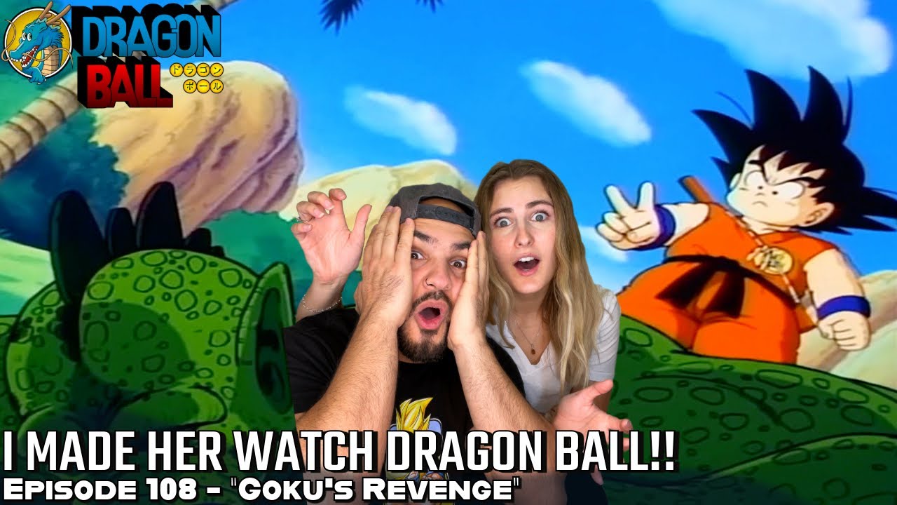 GOKU KILLS TAMBOURINE!! NO MERCY!! Girlfriend's Reaction Original DB Episode 108
