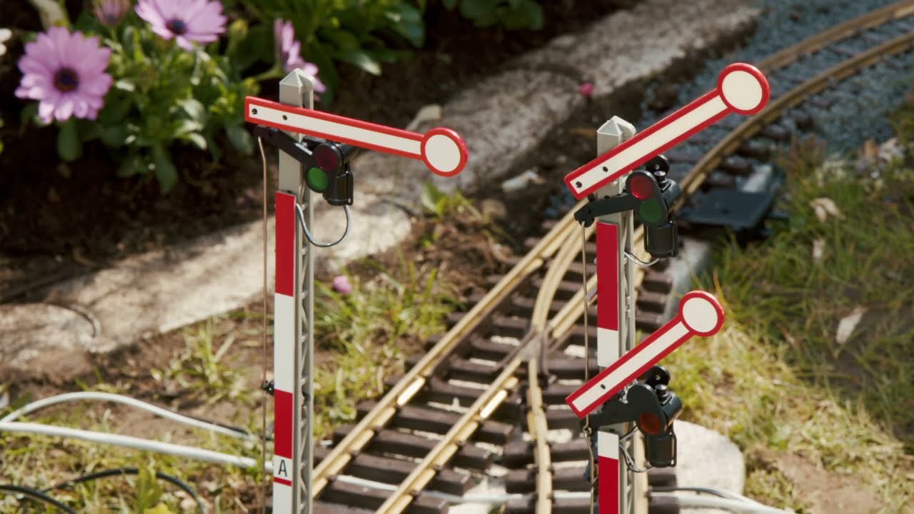 Automatische digitale Bahnhofsteuerung auf der LGB Gartenbahn - Wir bauen eine Gartenbahn (Teil 18)