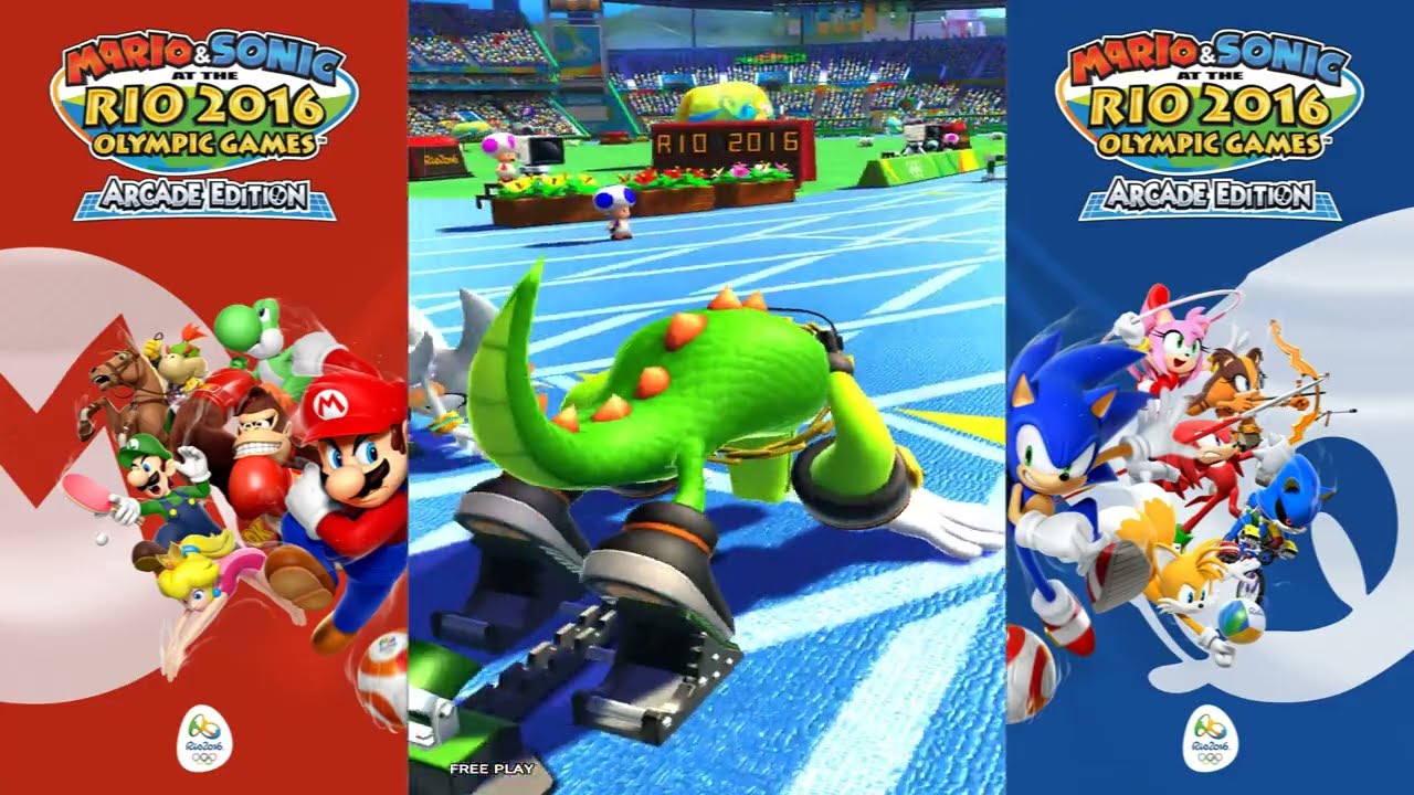 Mario & Sonic at the Rio 2016 Olympic Games (2016) - Gameplay (JConfig)