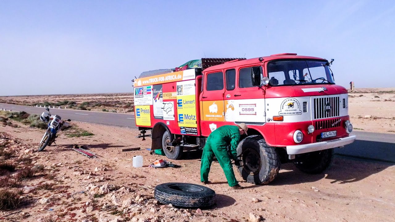 Rallye Dresden Dakar Banjul 2015 - Truck for Africa IFA W50