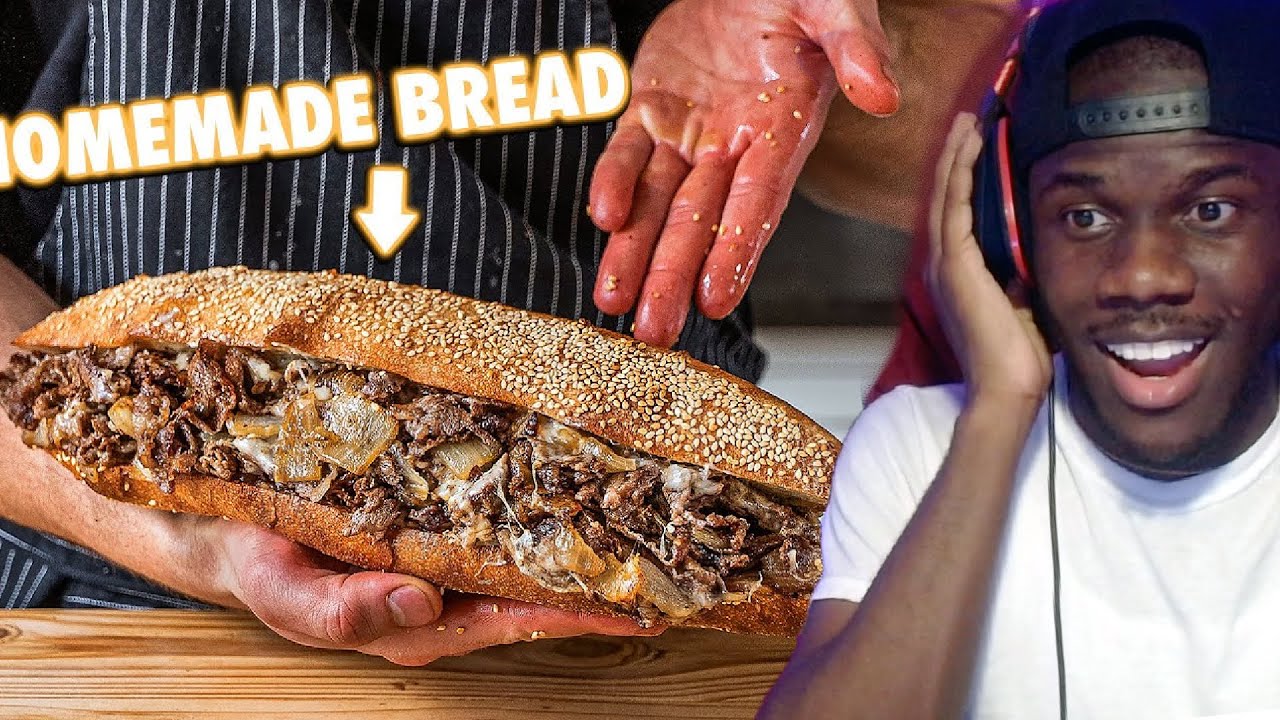 PHILLY GUY REACTS TO THE PERFECT CHEESE STEAK AT HOME!