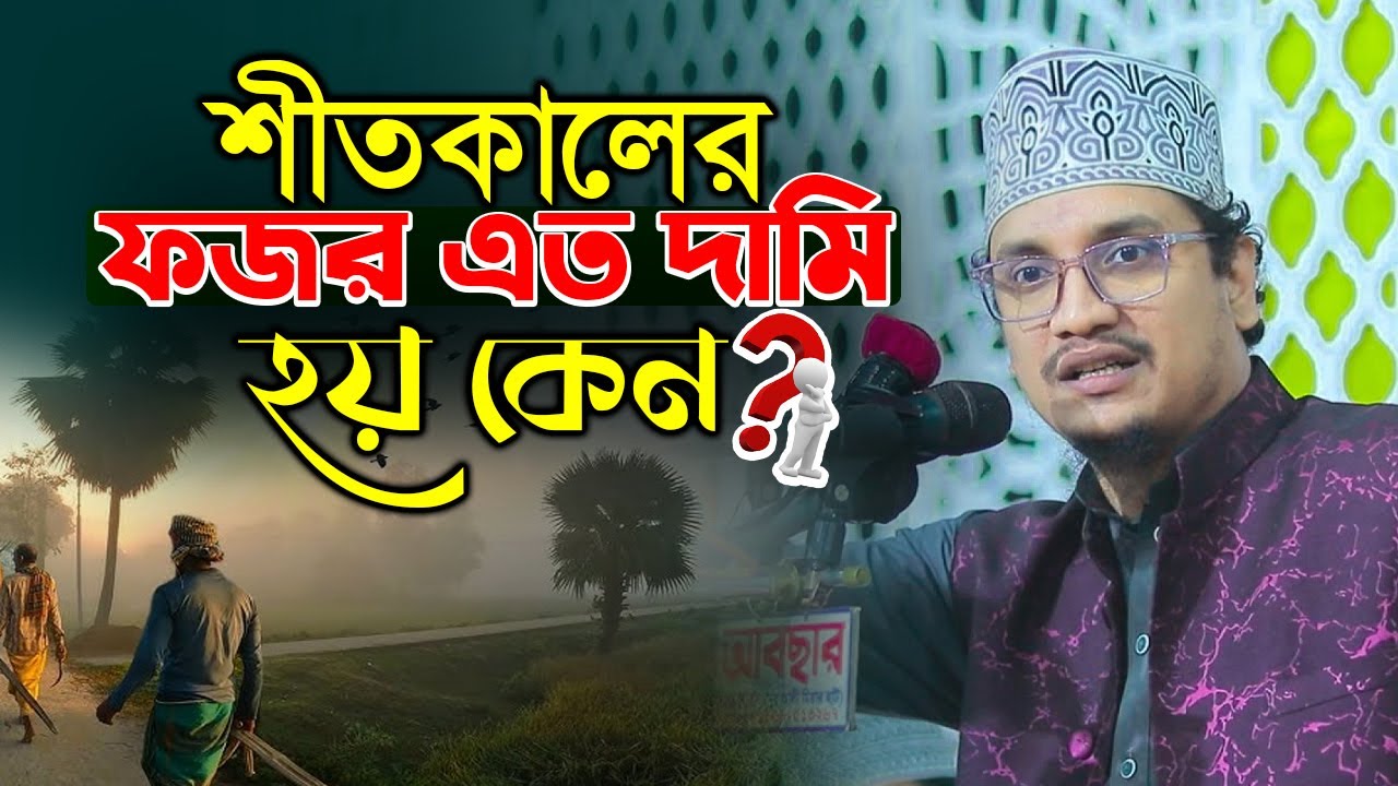 শীতকালে ফজর এত দামী কেন হয়-তার কারণ কী? শায়খ জয়নুল আবেদীন কাদেরী | Joynul Abedin Qaderi Waz 2025 