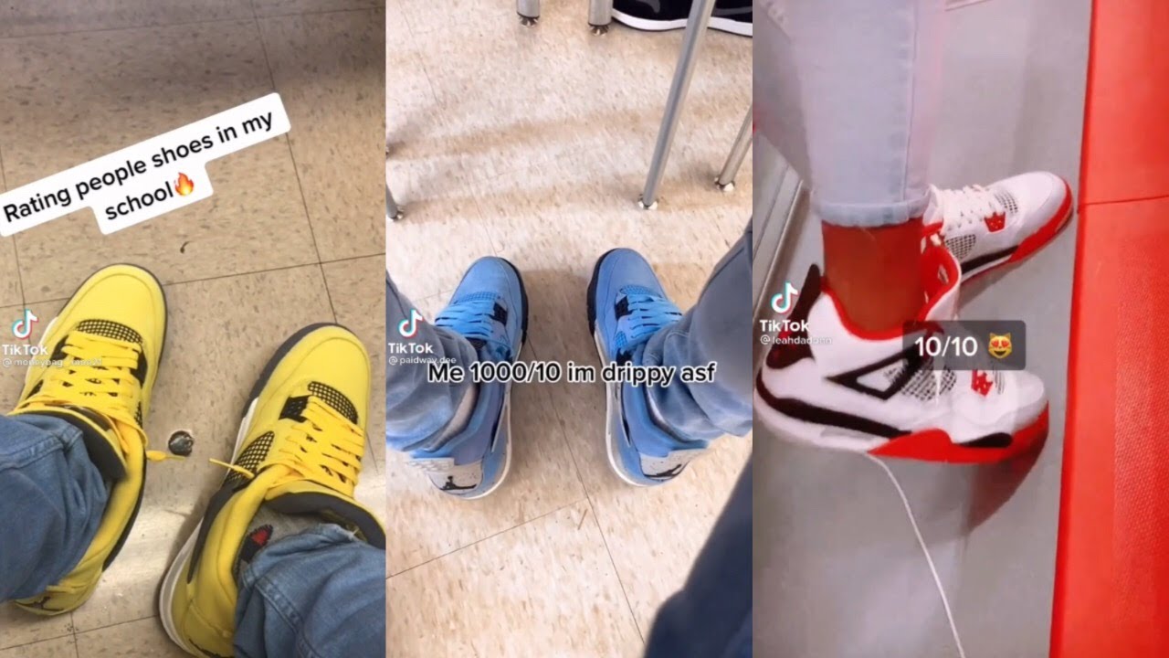 rating school shoes 👟| TikTok Compilation