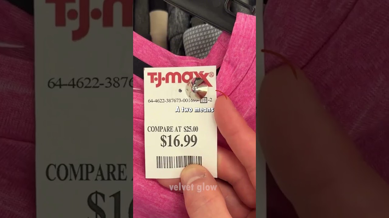 🛍️ T.J. Maxx Secrets REVEALED! What the Numbers on Tags Mean 👀