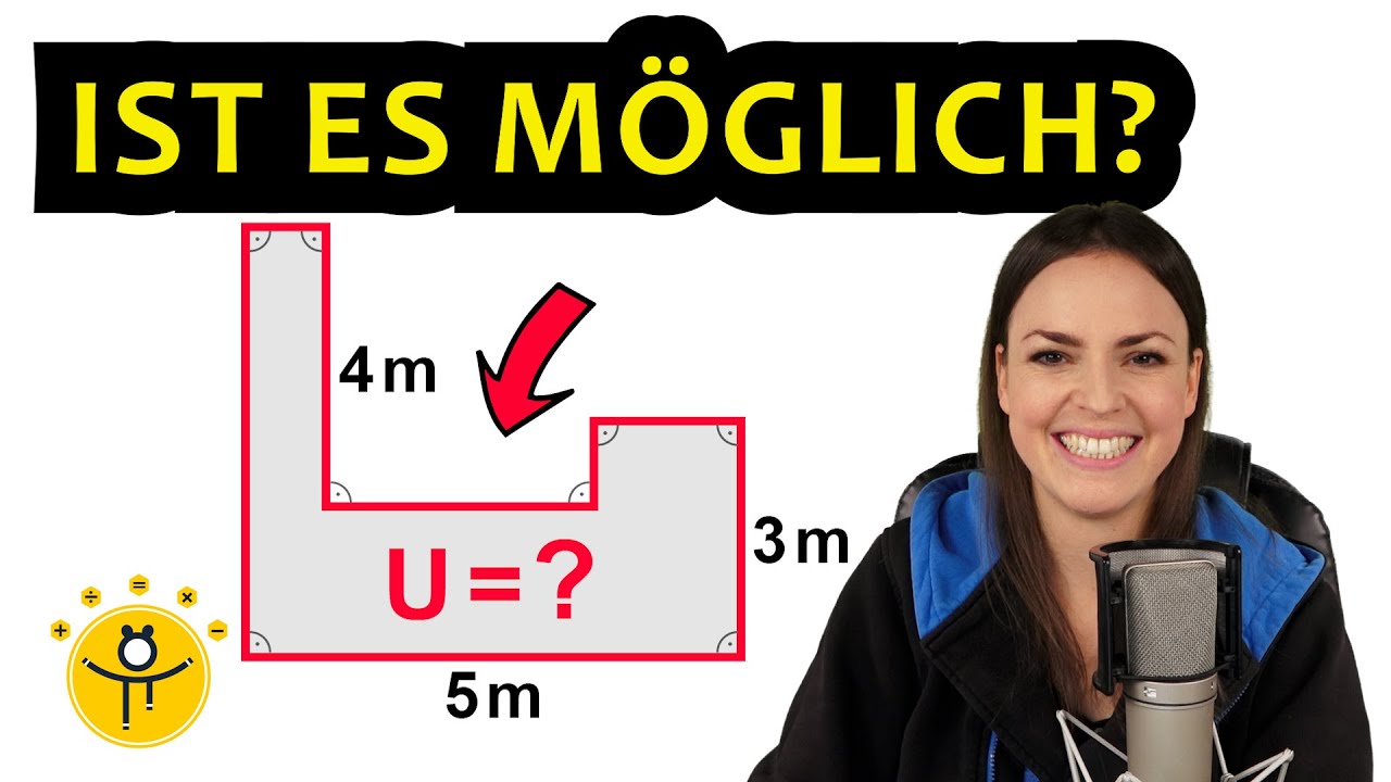 Kannst DU den Umfang berechnen? – Mathe Rätsel