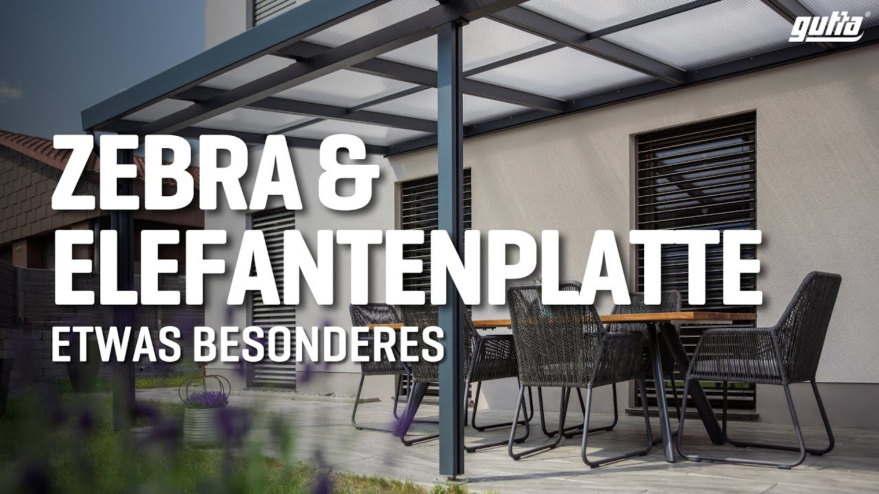 Darf es etwas Besonderes sein? Gutta Zebra- & Elefantenplatte erklärt