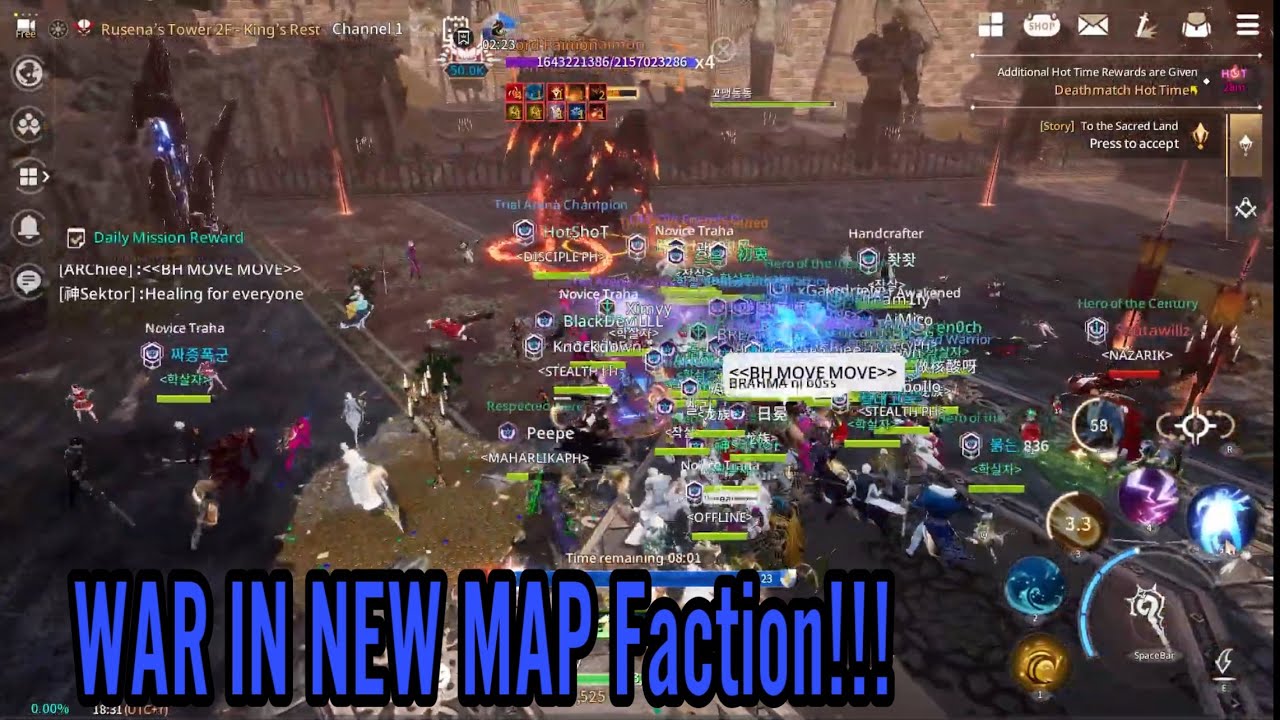 NEW MAP RESUNA TOWER WAR FACTION&mdash;TRAHA GLOBAL