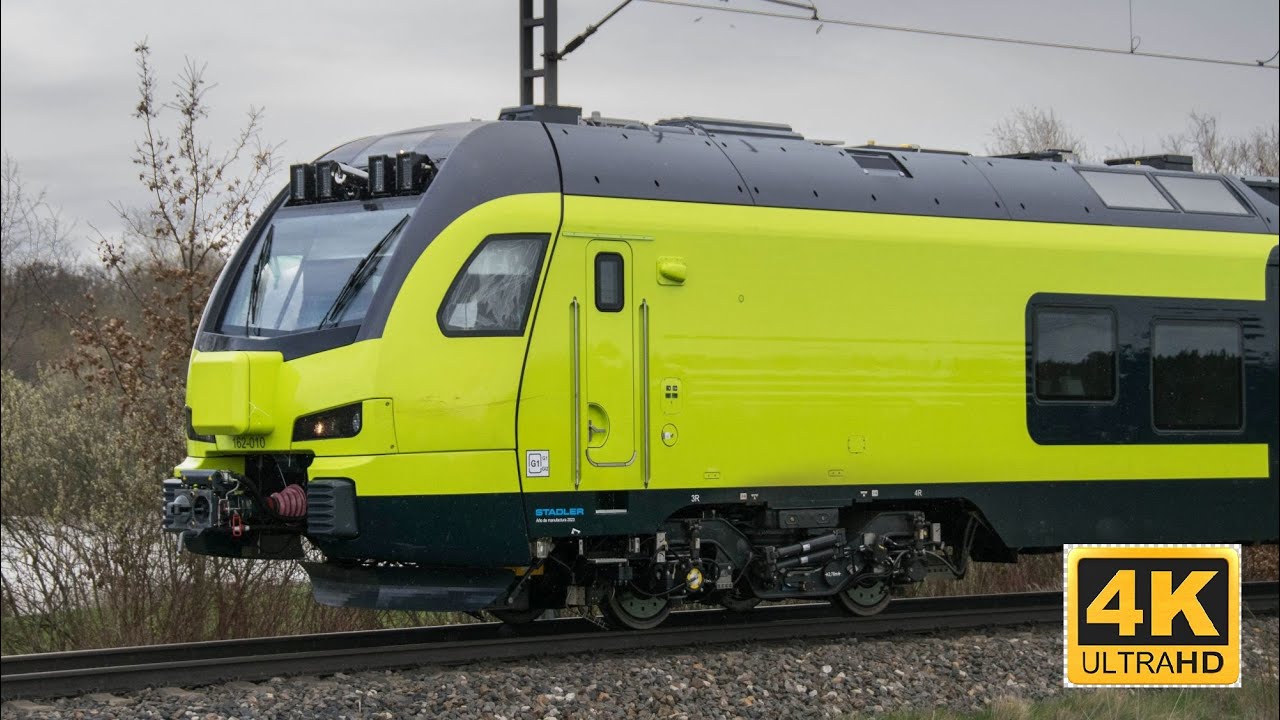 STADLER Flirt ADIF. VUZ Velim test centre.