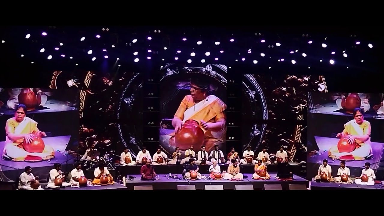 Vikku Vinayakram's Ghatam Symphony - Amazing solo by Vidushi Sukanya Ramgopal (Mahindra Percussion)