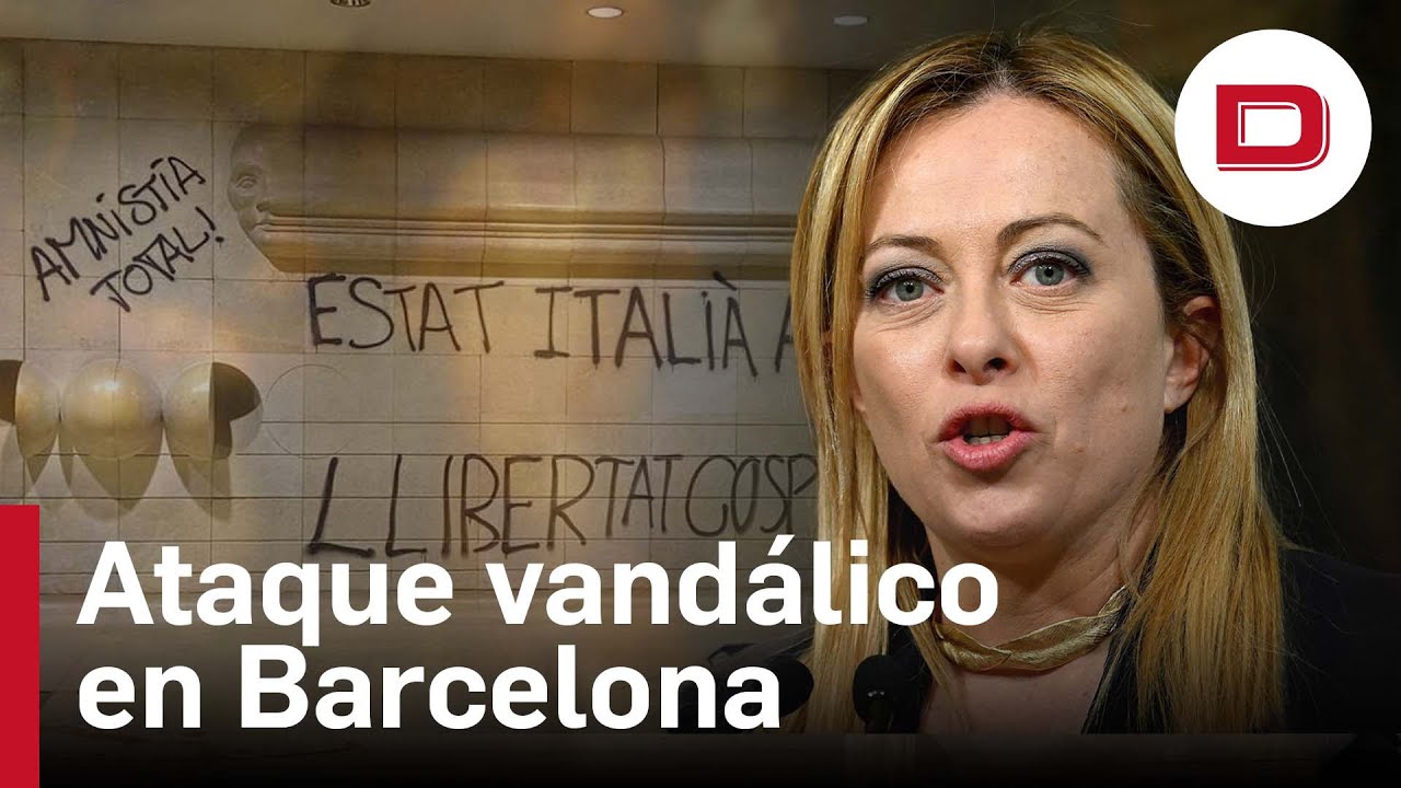 Meloni, preocupada por el ataque vand&aacute;lico al consulado italiano de Barcelona