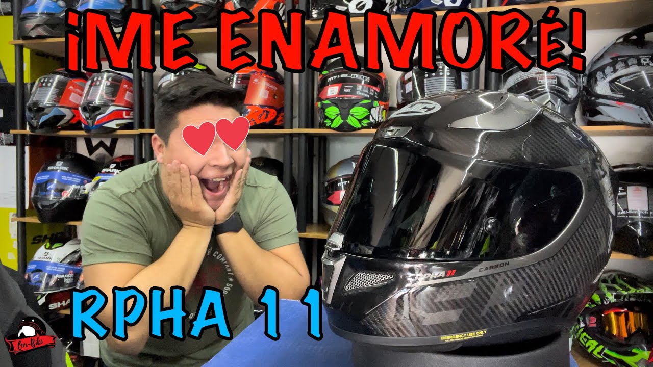 ¡ME ENAMORÉ DE ESTE CASCO! HJC RPHA 11 I Ovi Bike