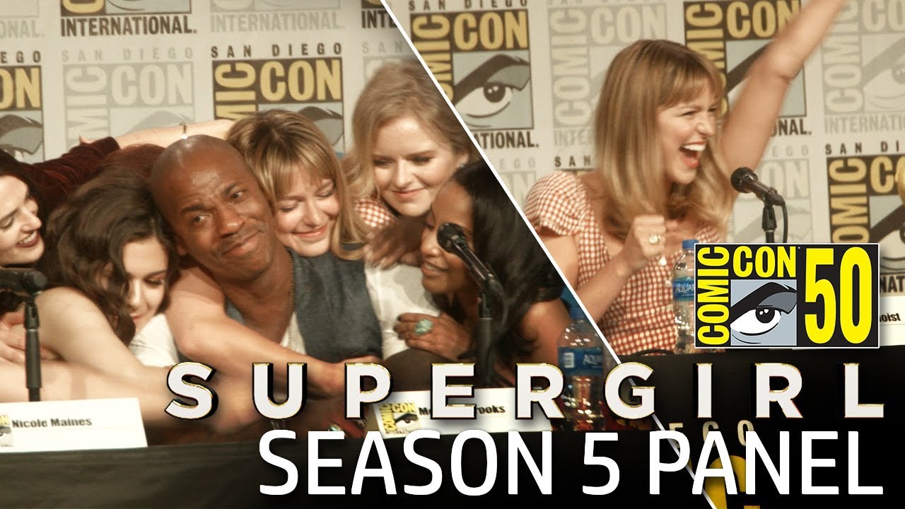 Supergirl SEASON 5 San Diego Comic Con 2019 Panel (HD) - Supergirl Pants, Chris Wood & James Leaving