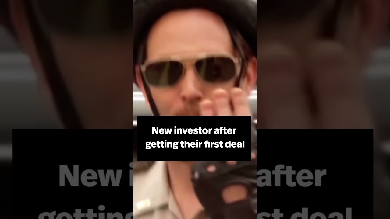 That feeling after your first real estate deal is real.