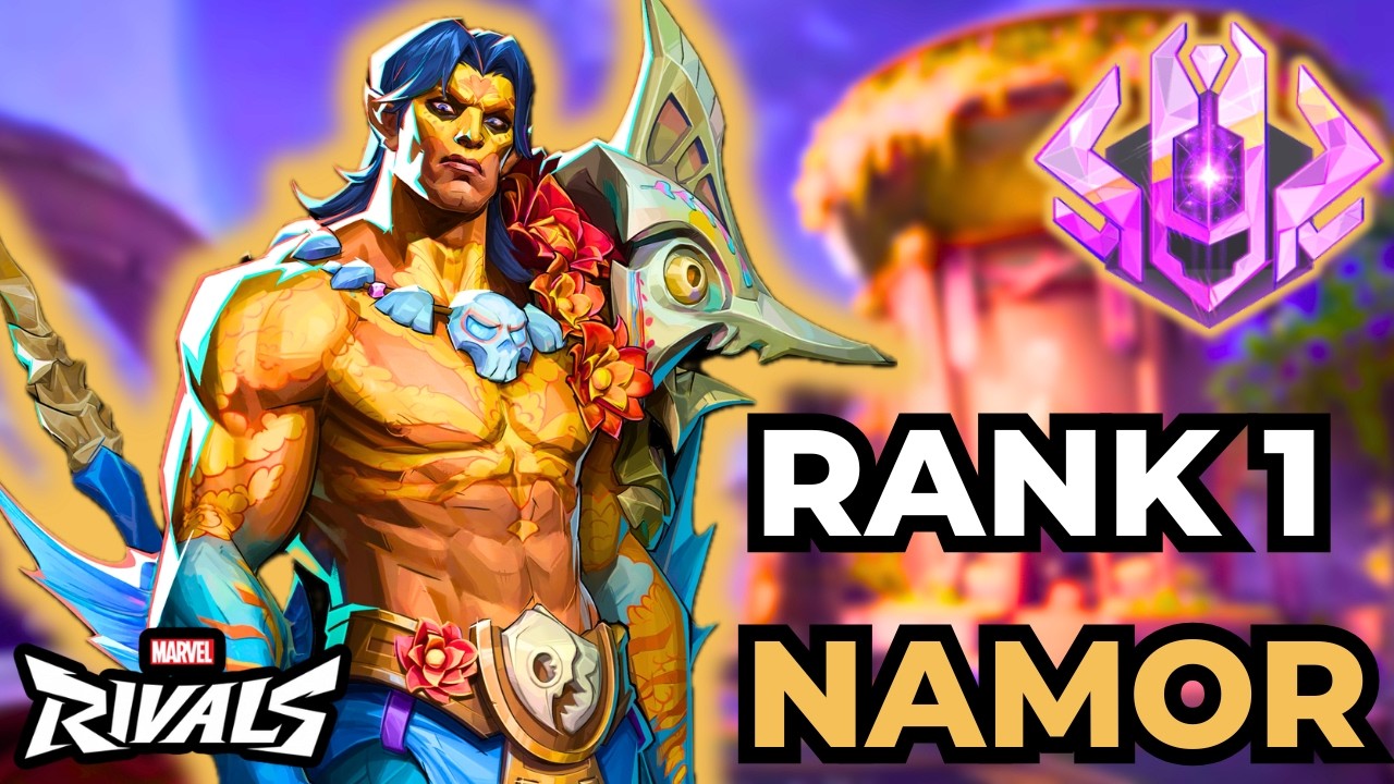 RANK 1 Namor | MYFISH | Marvel Rivals Season 6.5