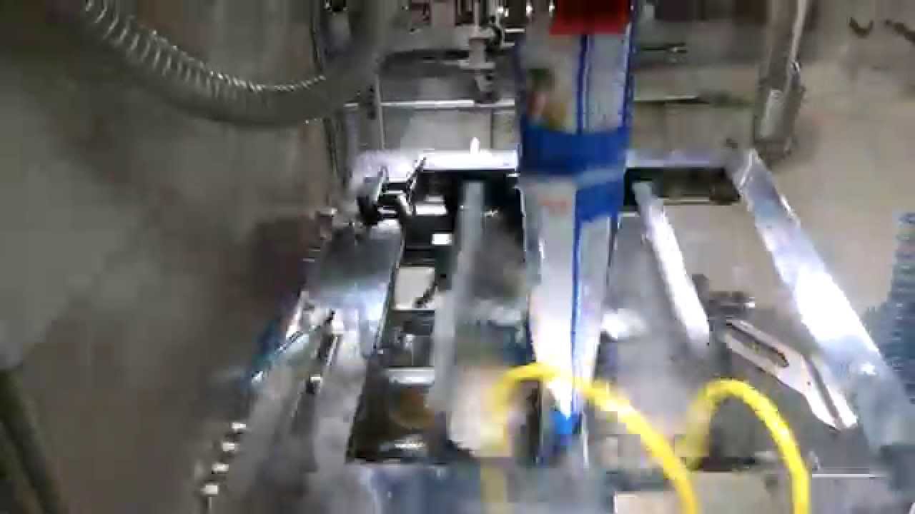 Sandiacre Novus VFFS Bagger Packaging Frozen Vegetables at 90ppm in Steamer Film