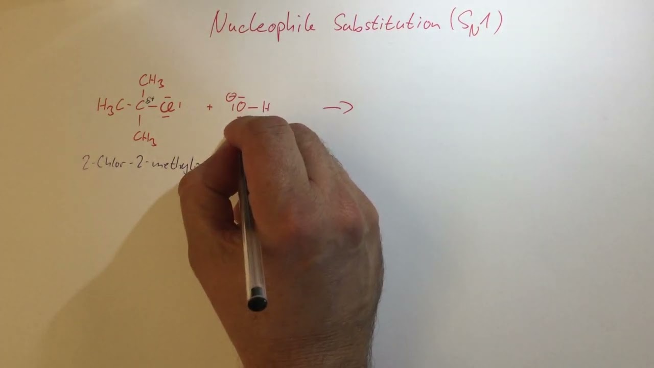 Nucleophile Substitution (SN1)