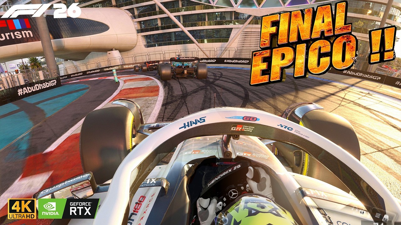 O FINAL EPÍCO DA TEMPORADA !!💥| Modo Carreira (Ultra Realista) F1 26 MOD