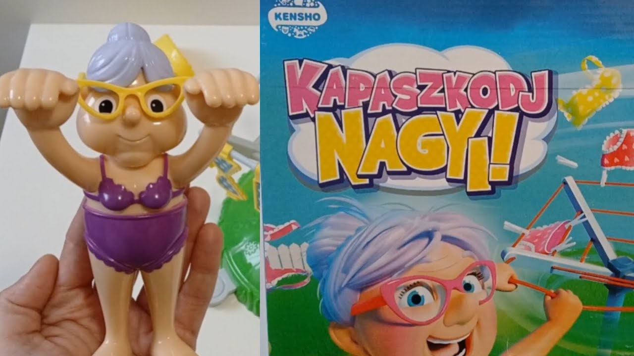 Kapaszkodj nagyi társasjáték bemutató