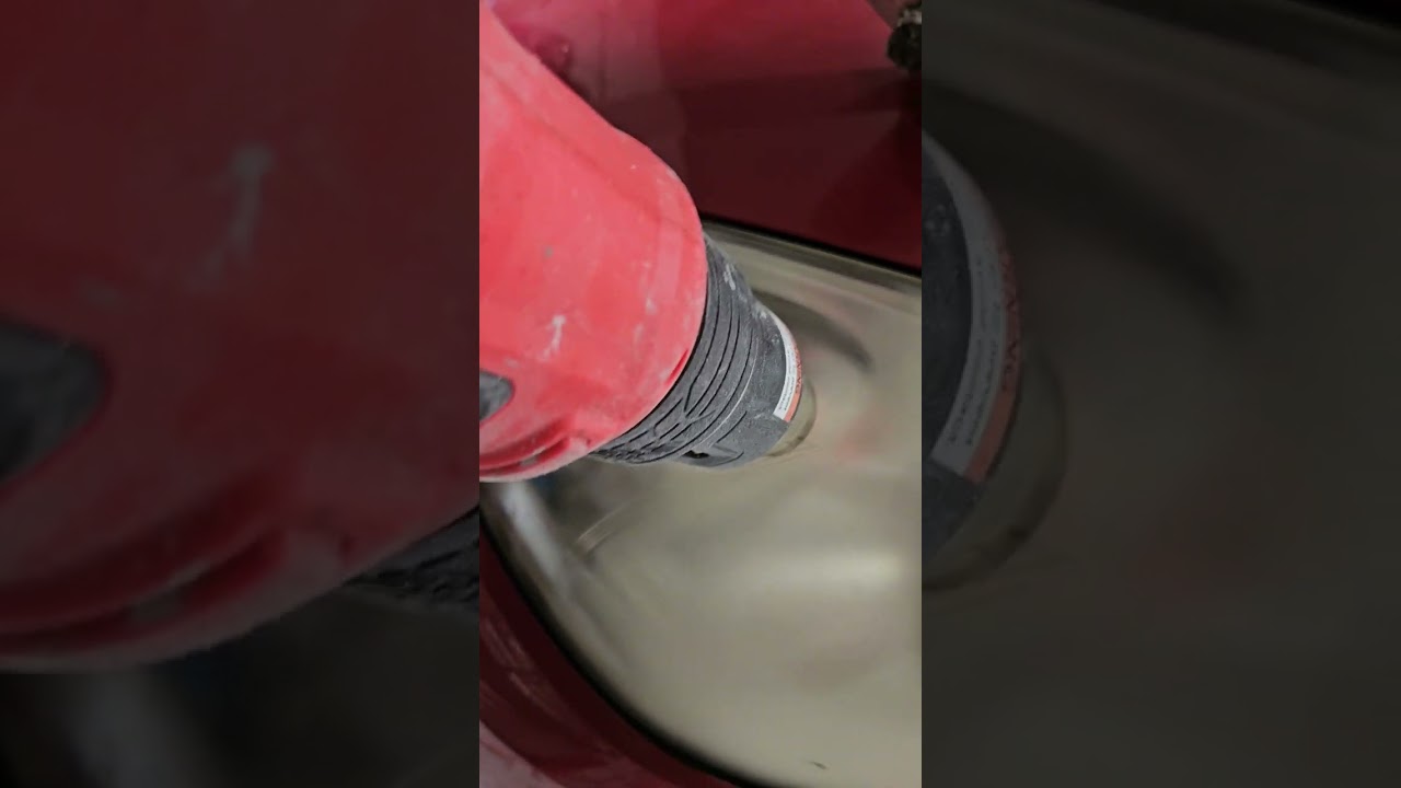 restore headlights with a heat gun.
