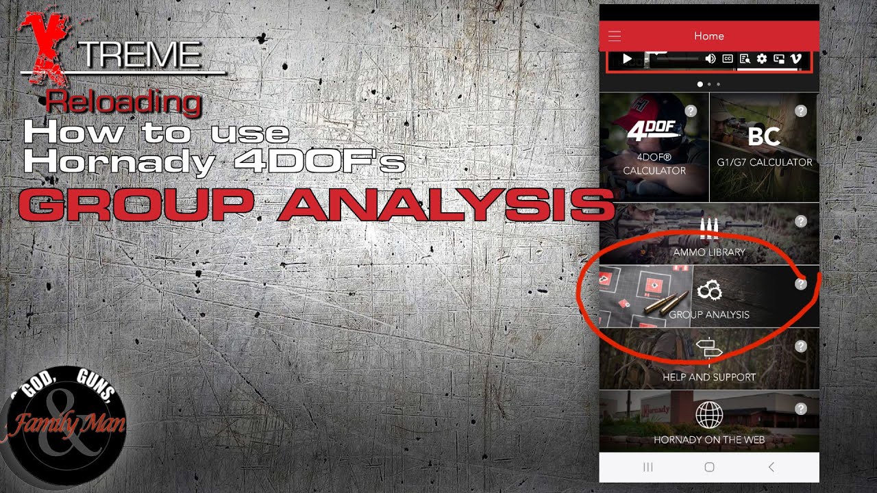 Measuring Groups with the Hornady 4DOF App (Is it right?)(Extreme Reloading SPECIAL ep. 09)