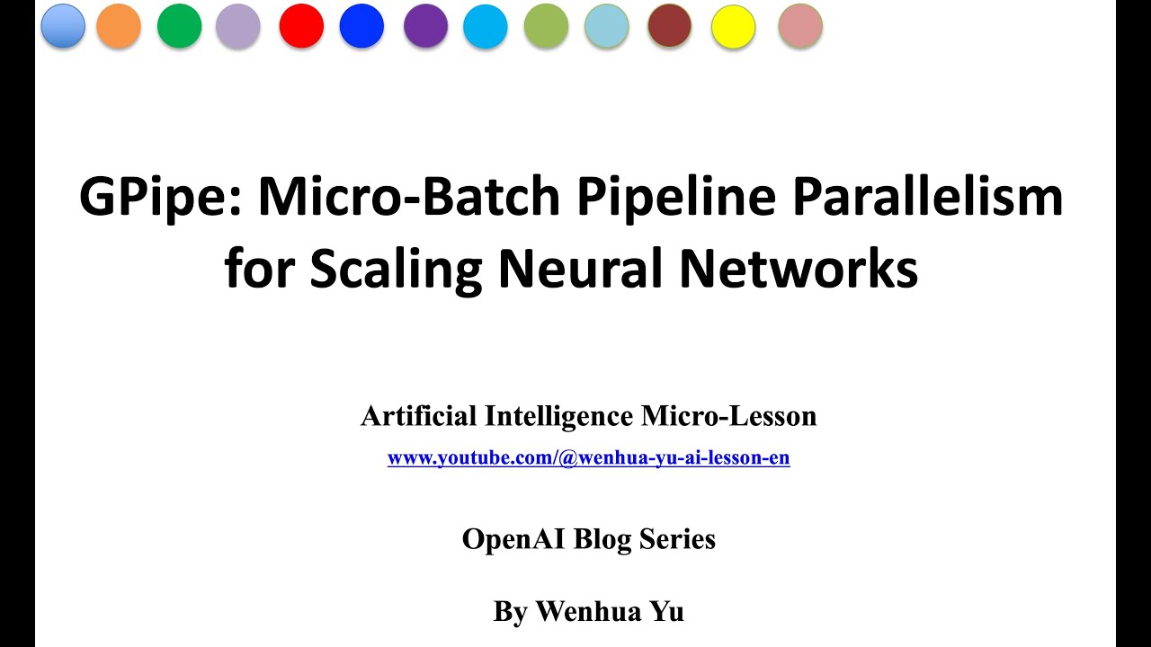 GPipe: Micro-batch Pipeline Parallelism for Scaling NeuralNetworks