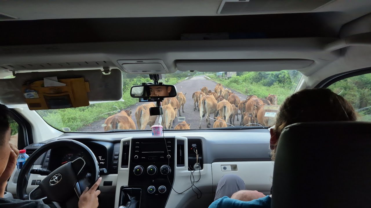Slow travel by road trip from Siem Reap, Cambodia to Vientiane Laos for 24hrs in 1086kms distances