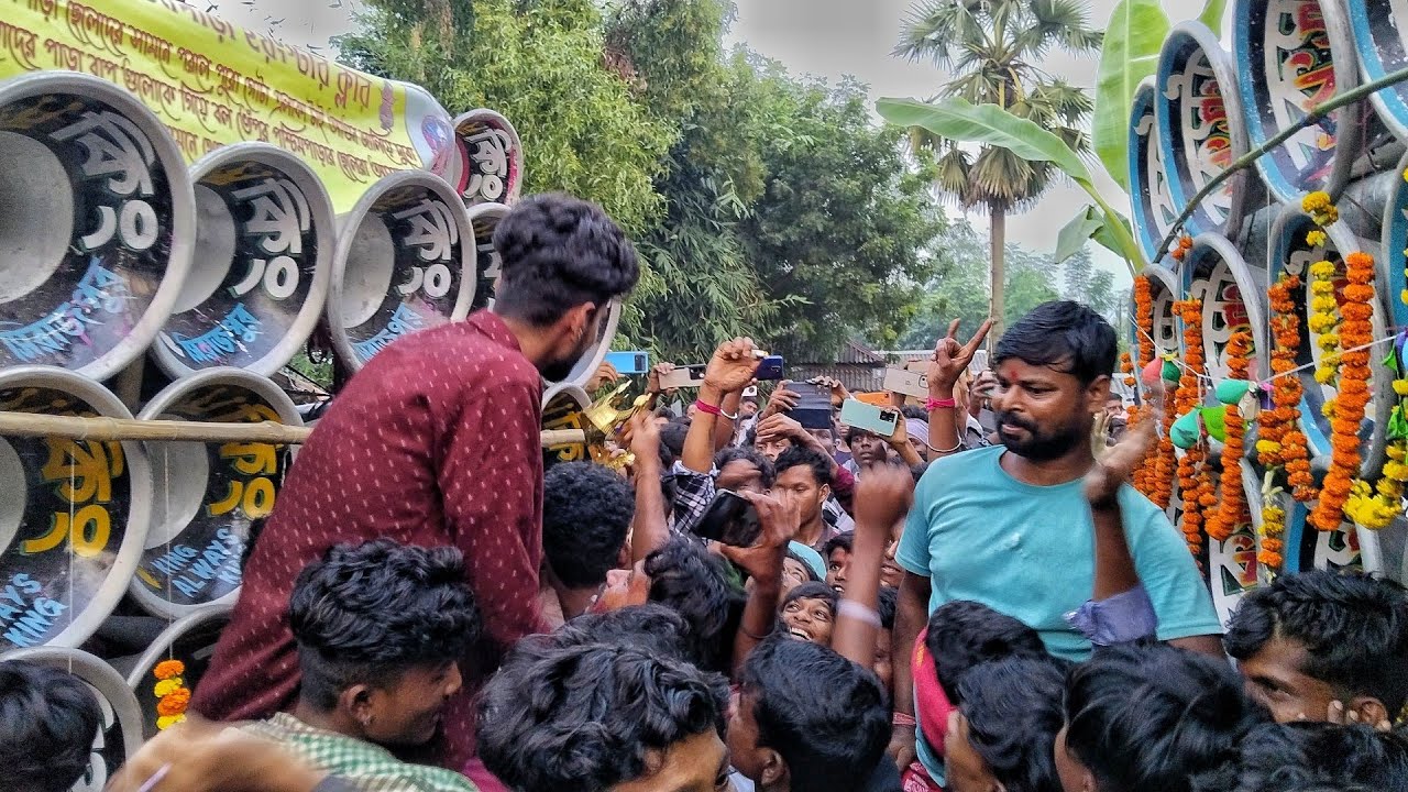 সাউন্ড 👑 কিং 🆚 রকস্টার সাউন্ড বিরাট 😱.মারকাটারি কম্পিটিশন ভেঁপুরে ||🔥rockstar sound vs sound king