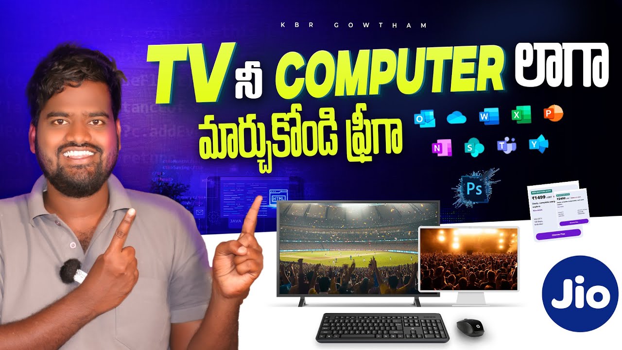 Jio Virtual Desktop Free For 30 Days! 💻 | JioCloud PC Full Review in Telugu