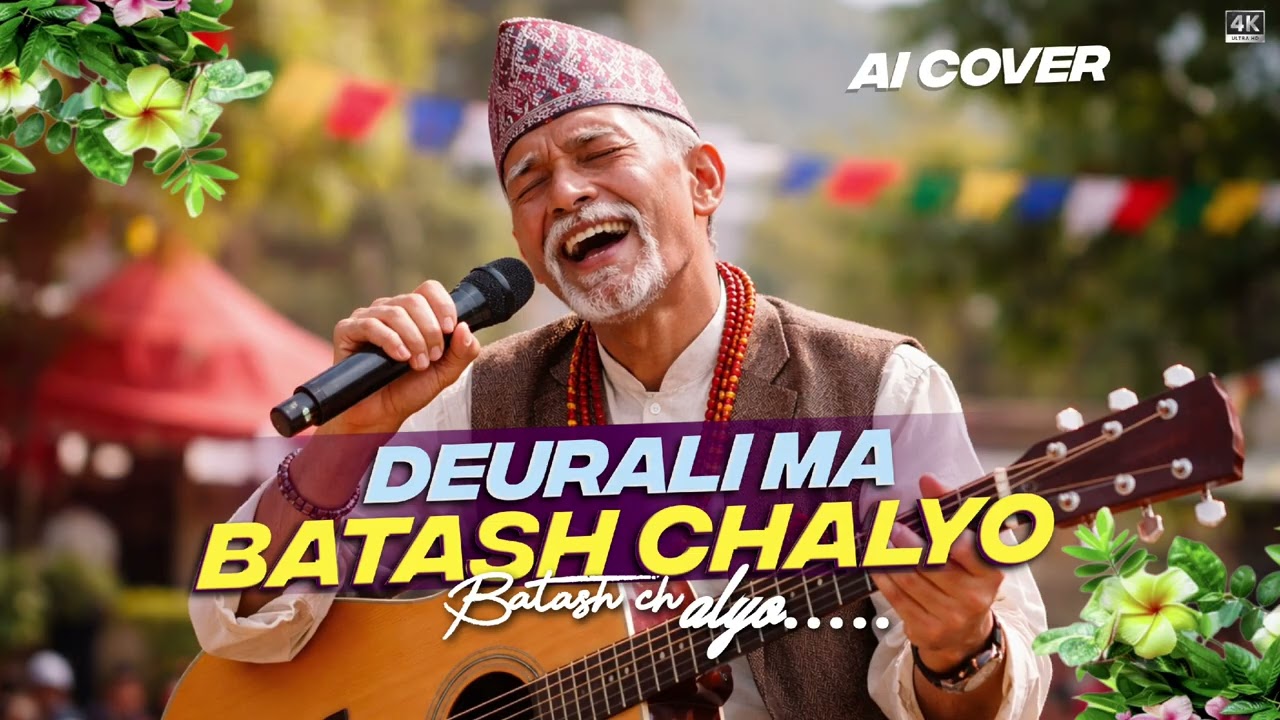 DEURALI MA BATASH CHALYO - BIBEK MGRX [Ai cover song] 