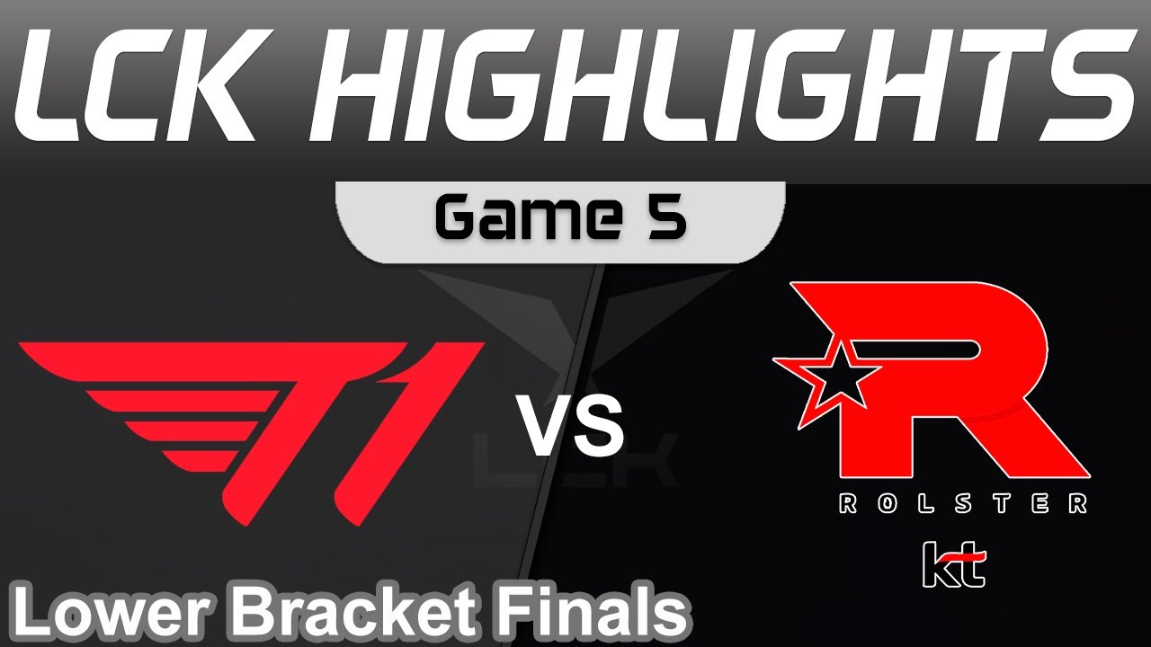 T1 vs KT Highlights Game 5 LCK Summer Lower Bracket Finals 2023 T1 vs KT Rolster by Onivia