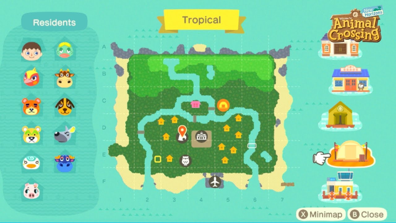 redesigning the island on animal crossing new horizons