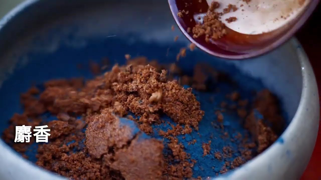 DIY creations - making fresh tea powder