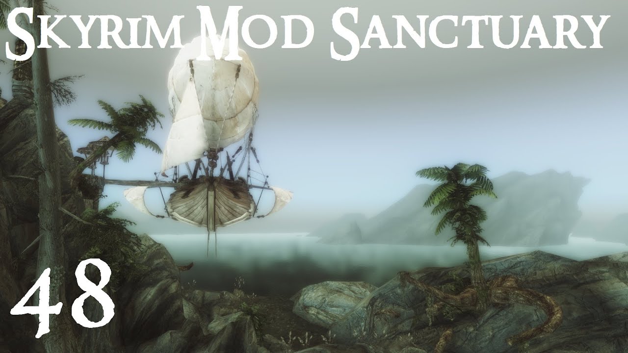Skyrim Mod Sanctuary 48 : Airships