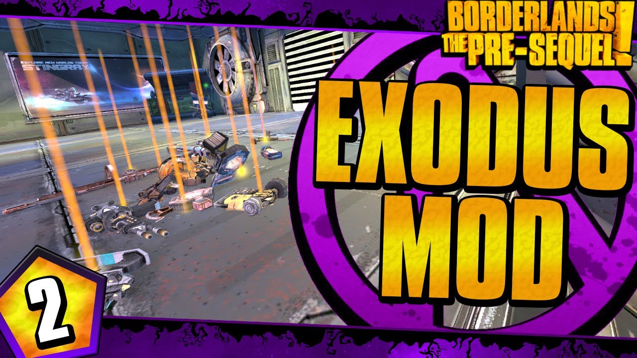 Borderlands TPS | Exodus Mod Nisha Funny Moments And Drops | Day #2