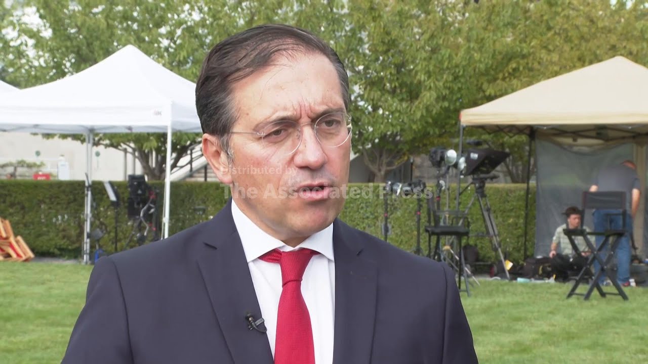 Spain's top diplomat dismisses Israeli leader's vow of no Palestinian state, saying it will happen