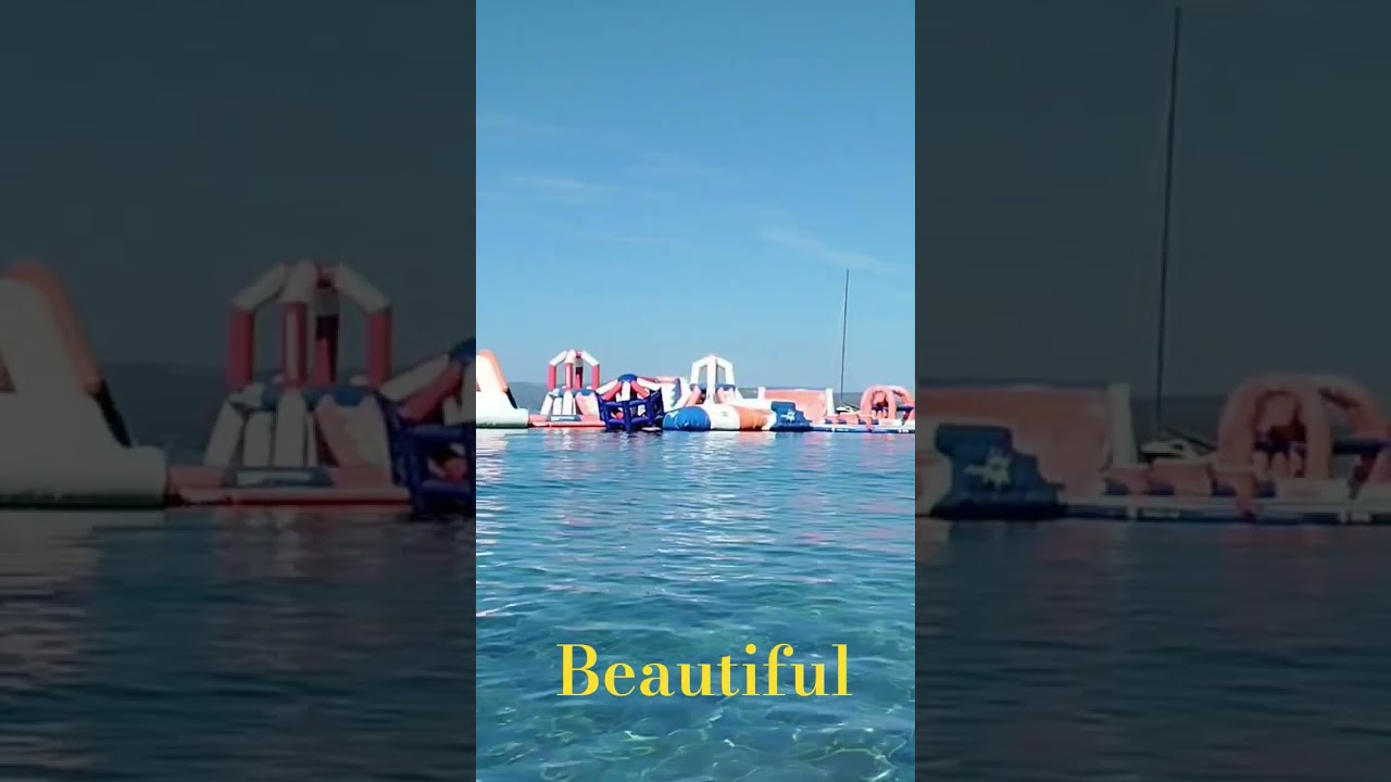 Лазурное, чистое, теплое море в Макарская Хорватия 2025. Azure, clear, warm sea in Makarska Croatia.
