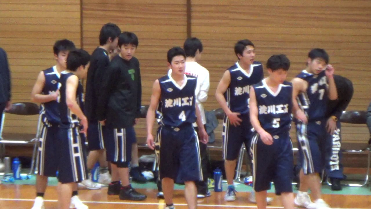 汎愛vs淀川工科(4Q) 第64回大阪高校バスケットボール新人大会 西地区男子３回戦
