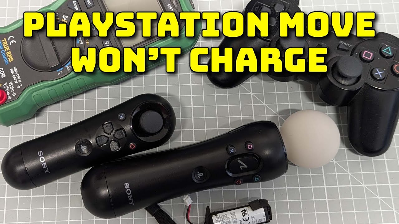 Определите и замените разряженную батарею в вашем контроллере PlayStation Move.