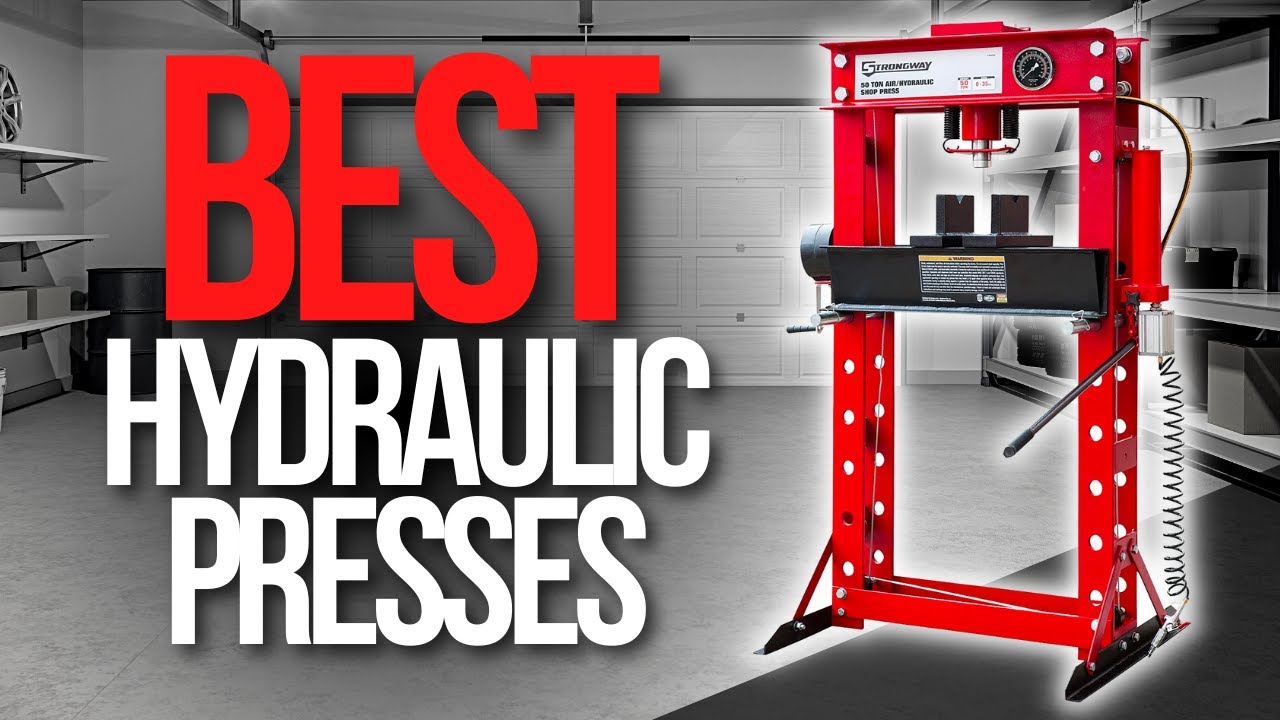 🧰 Top 4 Best Hydraulic Presses | Hydraulic Presses review