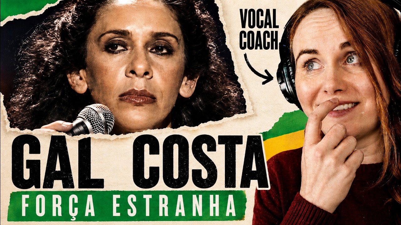Vocal Coach reacts to Gal Costa - Força Estranha