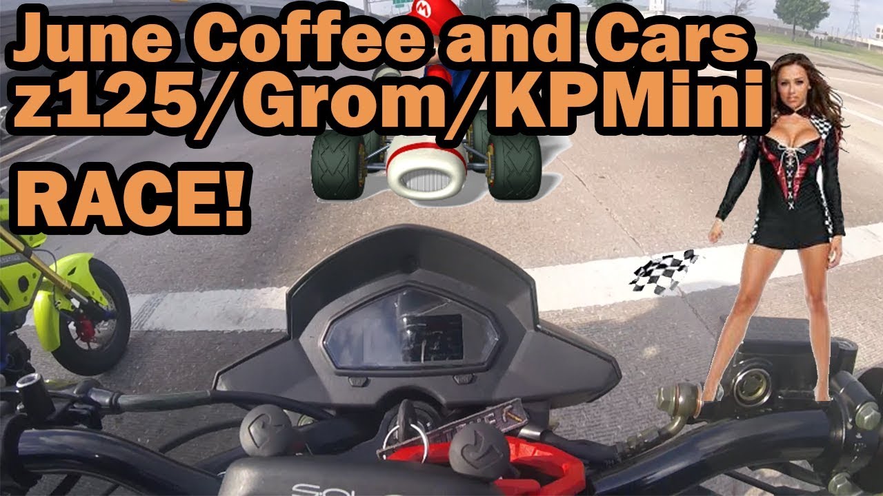 Coffee and Cars JUNE: z125 vs. Grom vs. Lifan KP Mini