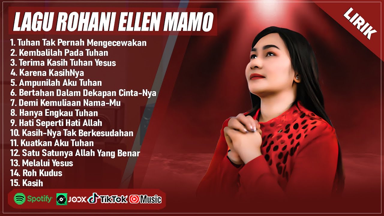 TUHAN TAK PERNAH MENGECEWAKAN - ELLEN MAMO FULL ALBUM (LIRIK) | LAGU ROHANI KRISTEN TERBARU 2026
