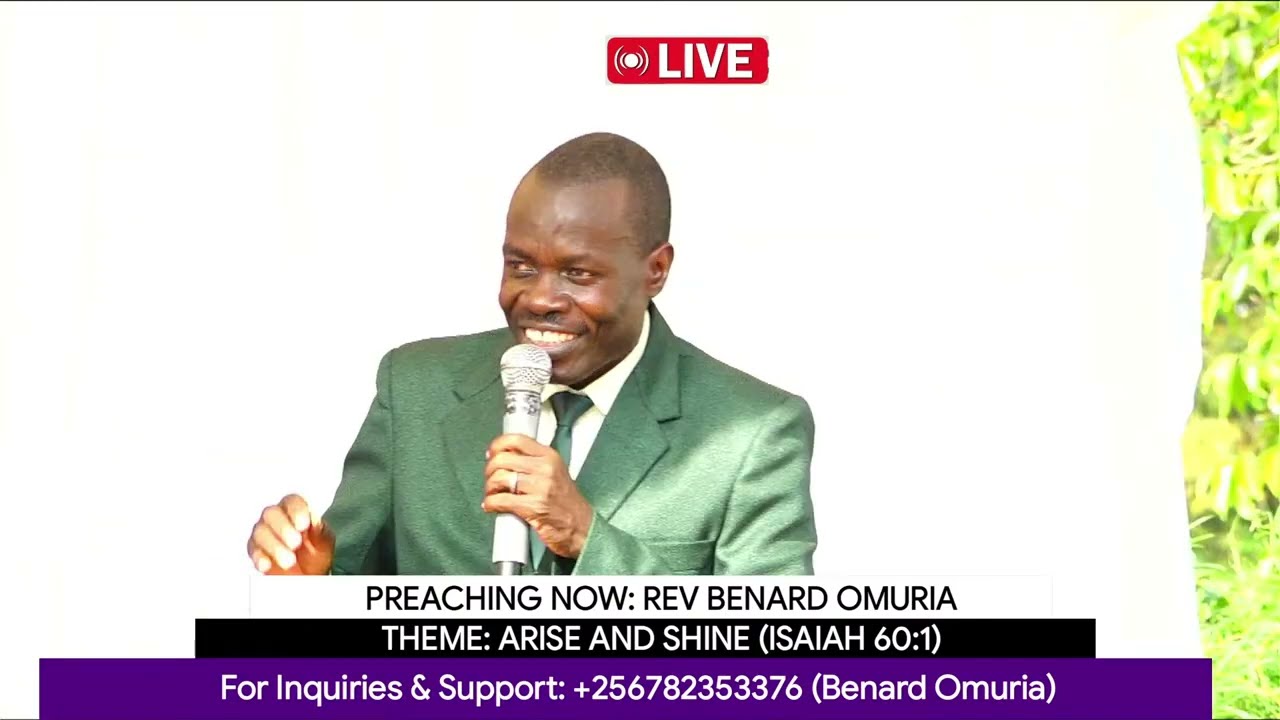 ARISE & SHINE|BUKEDEA ANNUAL CONFERENCE 2025 SERMON BY REV. BENARD OMURIA