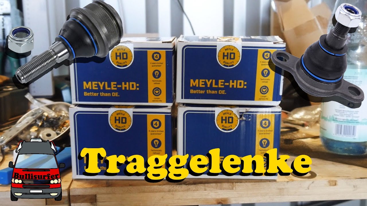 Traggelenke beim VW T4 wechseln - So gehts!
