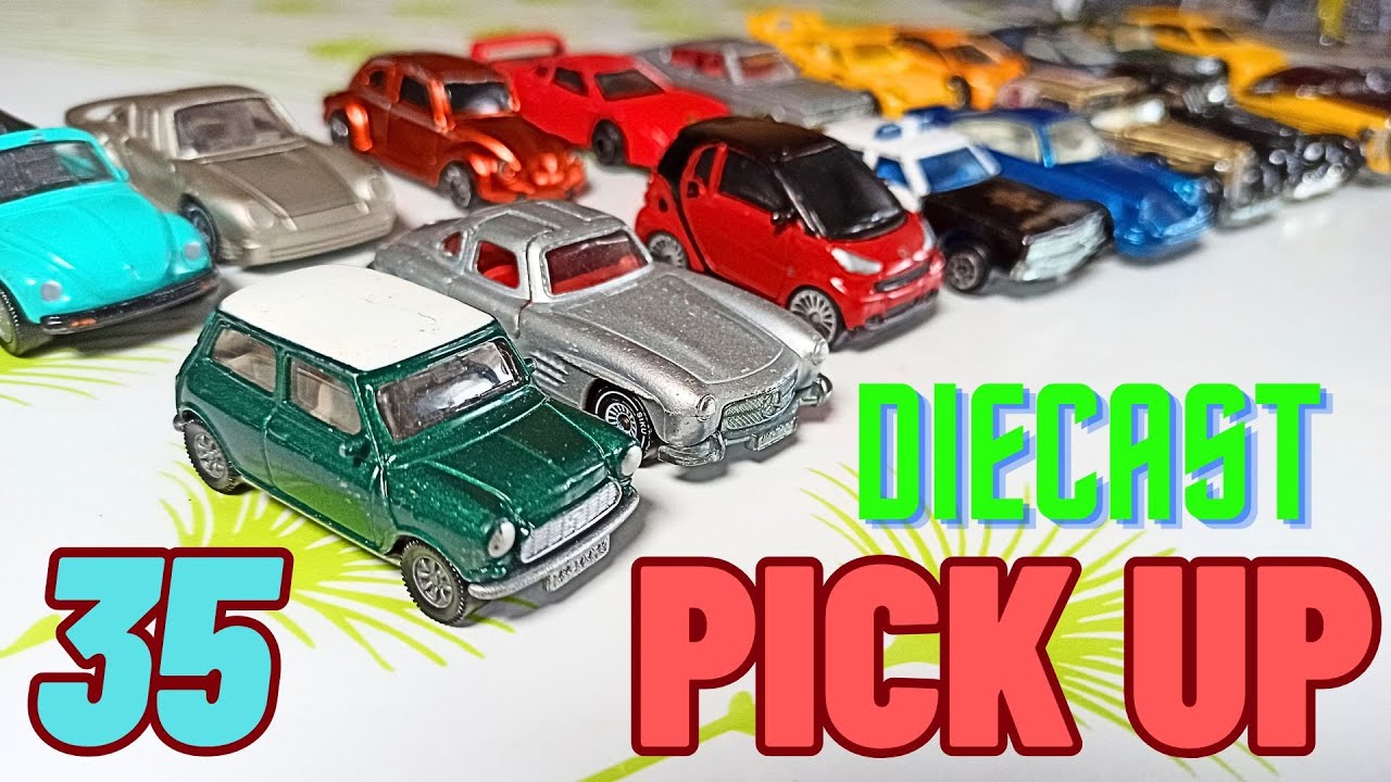 Coole alte Autos von einem Freund - Diecast Pick Ups 35