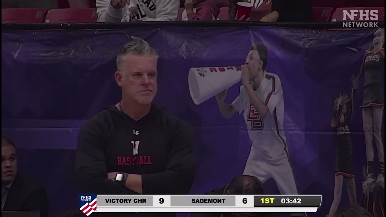 Sagemont Vs VCA State Final (29pts 9rebs 4 Asts) #5 in white