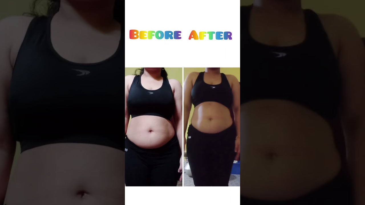 I did Chloe ting ab workout for a week Result